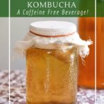 Herbal tea kombucha