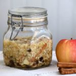 Fermented apples are delicious with oatmeal, pancakes, waffles or in a peanut butter sandwich.