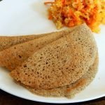 Fermented Rice and Lentil Dosas are a delicious, sourdough flatbread