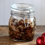 The easiest fruit and nut mincemeat pie filling.