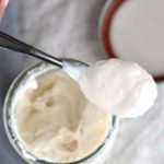 How to save homemade soy yogurt to make future batches.