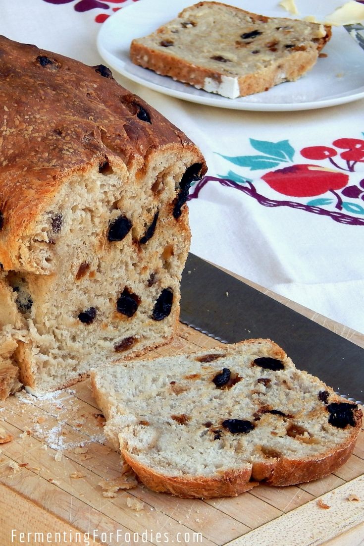 Sourdough barmbrack is a Halloween tradition in Ireland