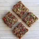Sourdough granola bars - a healthy, sugar-free snack