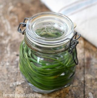Ways to serve pickled garlic scapes