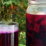 Immune boosting kvass - a fermented tonic with turmeric, ginger and lemon