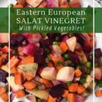 Eastern European pickled vegetable salad