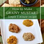 Simple homemade mustard - Five minute recipe!
