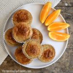 Healthy morning glory muffins are fruit-sweetened for a sugar-free snack
