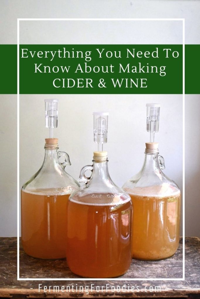 Everything you need to know about homemade wine and cider