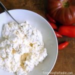 Sweet whey ricotta is creamy and delicious