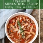 Why whey is traditional in minestrone soup