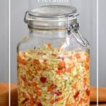 Fermented piccalilli is delicious as a condiment or relish with sandwiches, burgers or Indian food