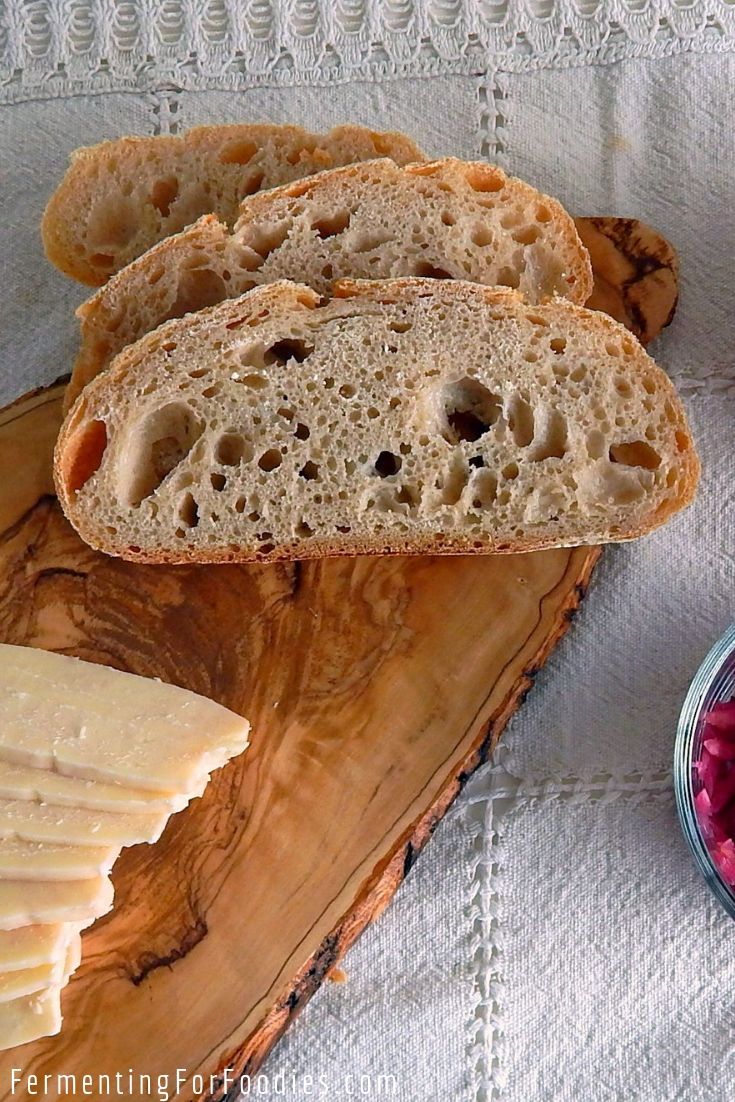 How to make a rustic French sourdough bread