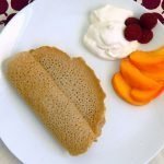 100% buckwheat crepes are gluten free and sourdough fermented