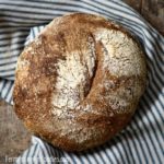 Whole grain sourdough bread recipe