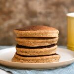 Gluten-free buckwheat groats pancakes