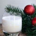 Milk kefir eggnog for a probiotic holiday treat!