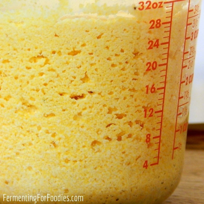 Easy gluten free buttermilk fermented cornbread with your choice of fixings.