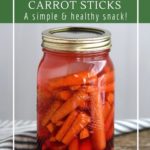 How to make salt-brine fermented carrot sticks