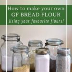 Why a balance of protein and starches matter for a homemade gluten-free bread flour mix