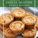 Gluten-free buttermilk cheese muffins are a delicious snack