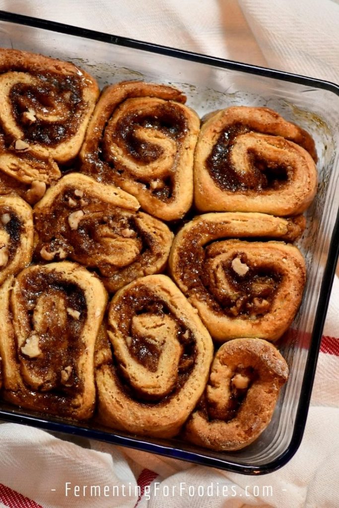 Gluten-free cinnamon buns for breakfast, snack or dessert