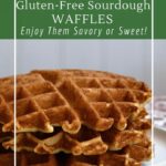 How to make gluten-free sourdough waffles.