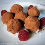 Fermented and probiotic chocolate truffles, simple homemade recipe.