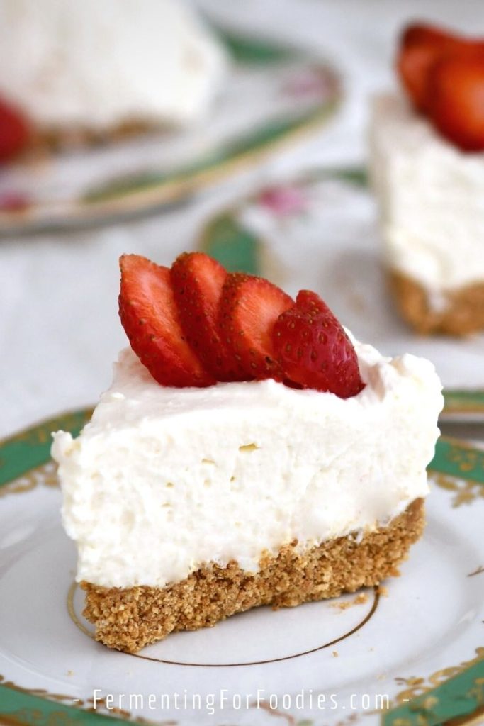 Simple no cook cheesecake