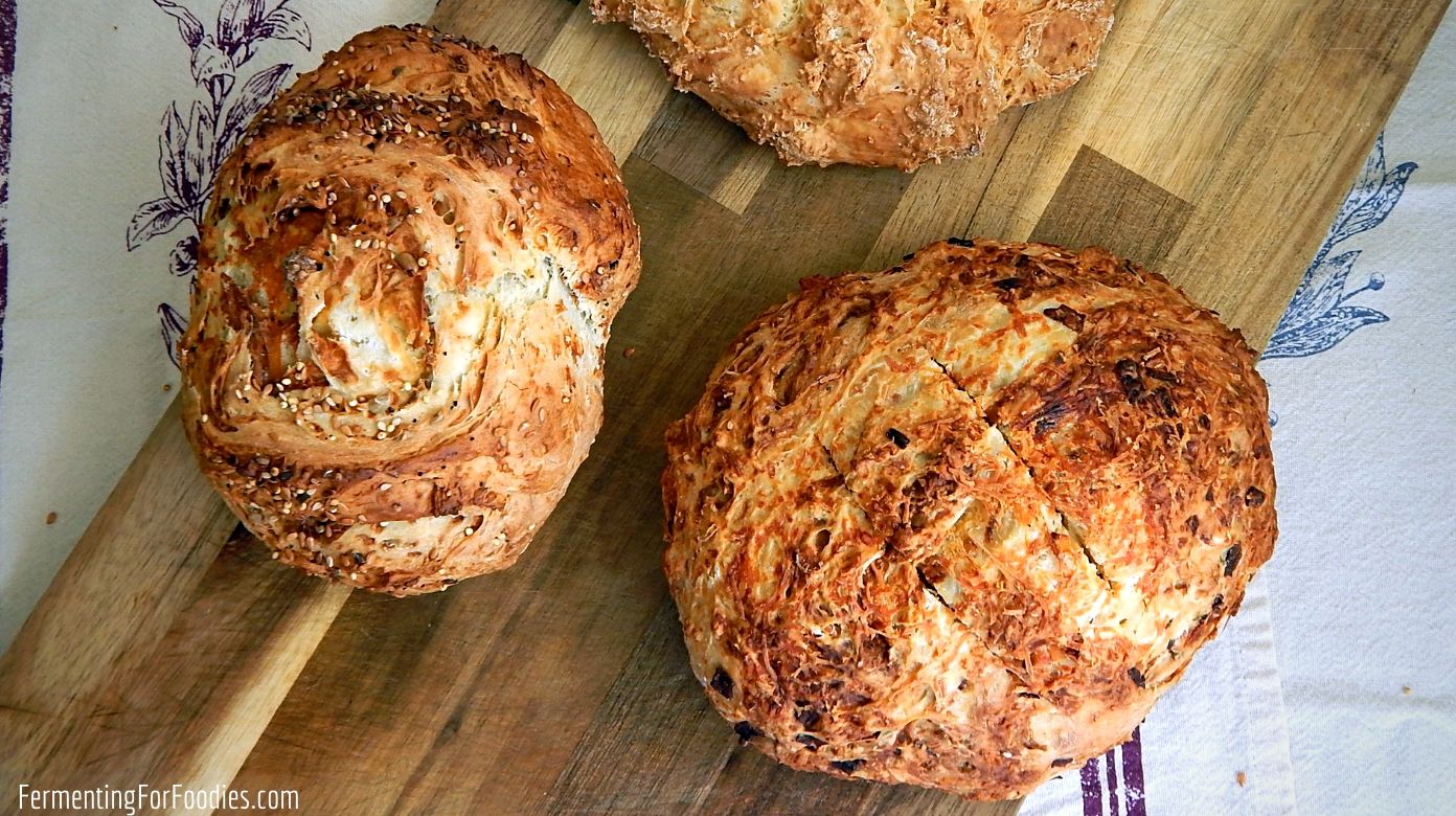Traditional Irish Soda Bread With 5 Flavour Options Fermenting For Foodies