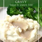 Gluten-free and vegan miso gravy