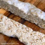 Sunflower seed tempeh is vegan, keto and soy free