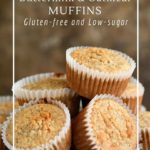 Peanut butter and blueberry oatmeal muffins