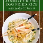Kimchi fried rice is a quick and healthy meal, perfect for busy weeknights