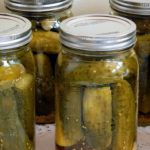 Canning fermented pickles for long term storage