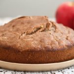 This healthy apple cake is gluten-free, vegan and low sugar (or sugar-free!)