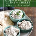 Miso cultured cashew cheese