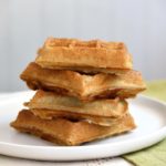 Wholegrain buttermilk waffles (oatmeal, rye, whole wheat, barley)
