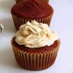 Gluten free red velvet cupcakes with beets and date sugar for a sugar-free treat