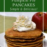 Healthy oatmeal pumpkin pancakes are gluten free and sugar free