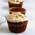 Gluten free red velvet cupcakes with beets and date sugar for a sugar-free treat
