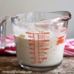 How to use milk kefir to make a quick sourdough starter
