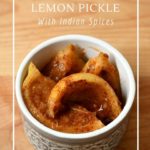Salt-preserved Indian Lemon Pickles