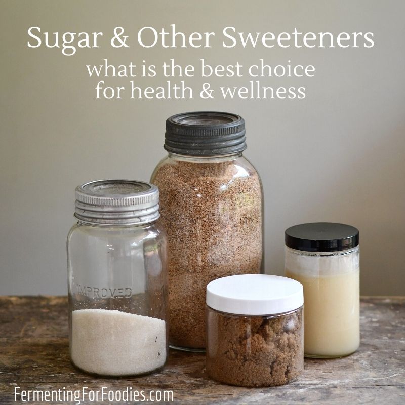 What are the different types of sweeteners and how are they digested and used by the body.