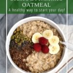Soaked and fermented oatmeal for breakfast