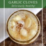 Honey fermented garlic is really simple and delicious