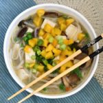 This simple miso soup with noodles is perfect for when you have a cold or flu