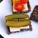 Fermented flax seed crackers are grain free, gluten free, vegan and keto