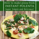 How to use cornmeal to make a gluten-free pizza crust.