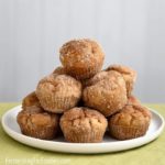 Gluten-free donut muffins with cinnamon-sugar coating